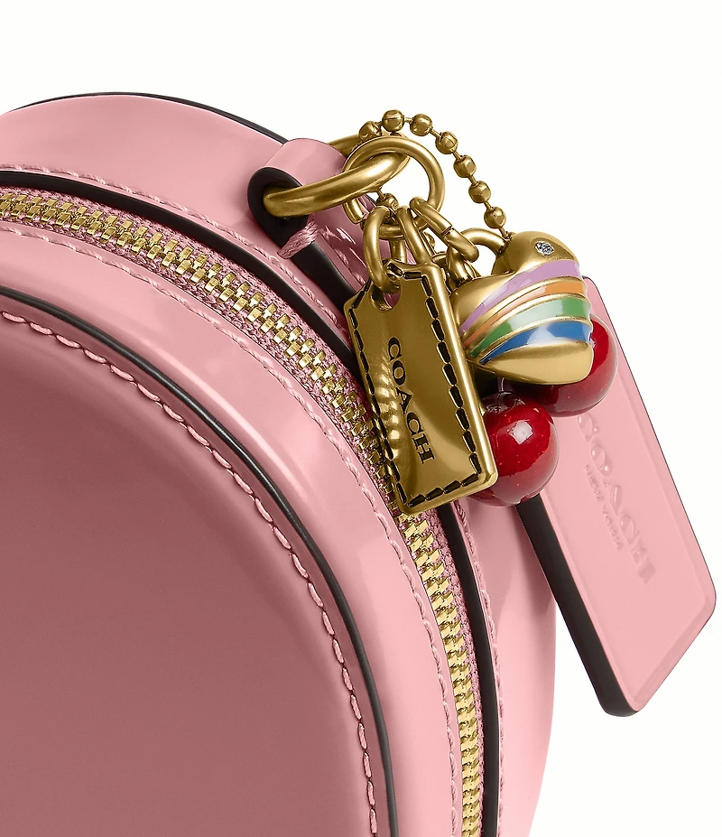 COACH Mini Heart Charm Novelty Crossbody Bag 14