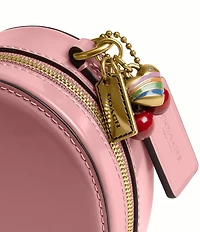 COACH Mini Heart Charm Novelty Crossbody Bag 14