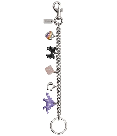 COACH Motif Chain Bag Charm