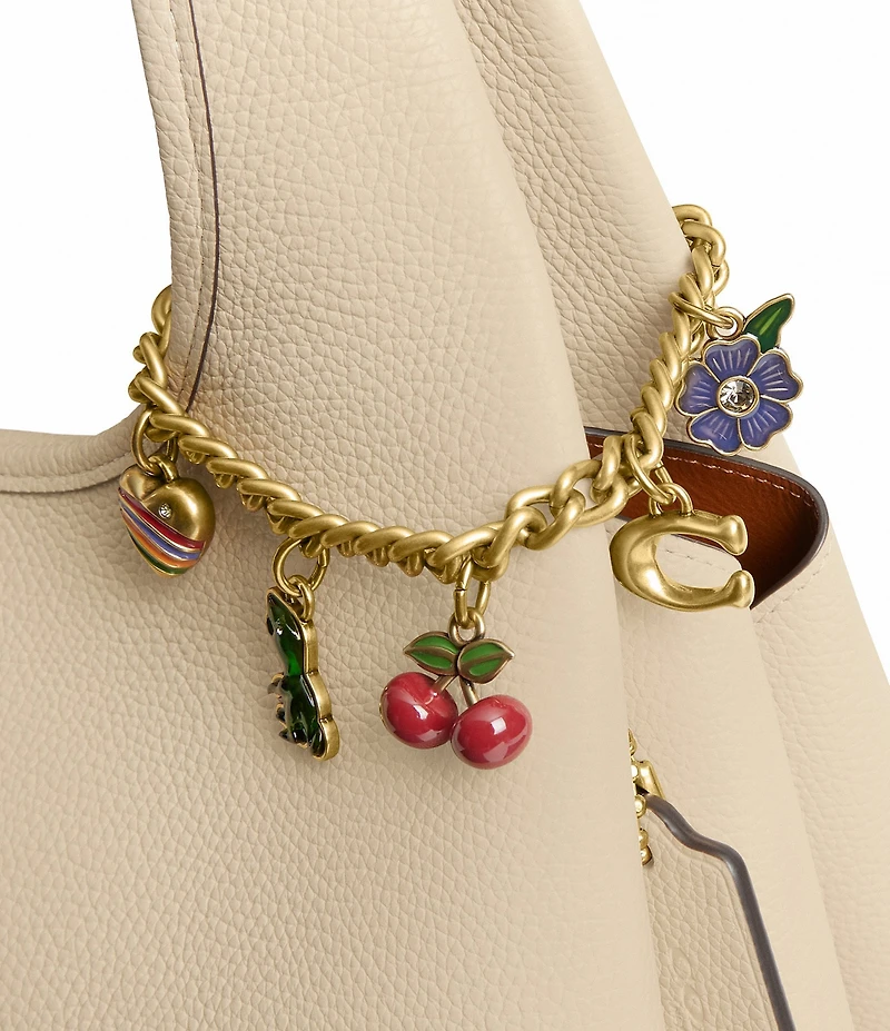 COACH Motif Icons Chain Bag Charm