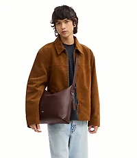 COACH Mott Leather Messenger Bag