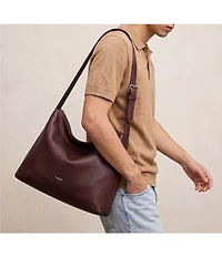 COACH Mott Medium Leather Messenger Bag