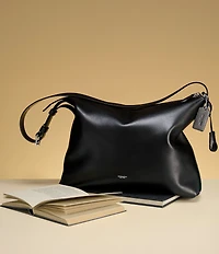 COACH Mott Medium Leather Messenger Bag