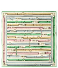 COACH Multi Belt Printed Silk Square Scarf