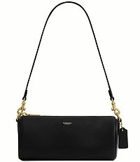 COACH Natural Grain Leather Barrel Bag