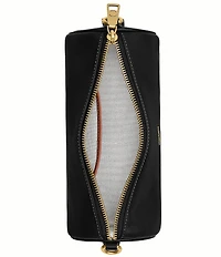 COACH Natural Grain Leather Barrel Bag