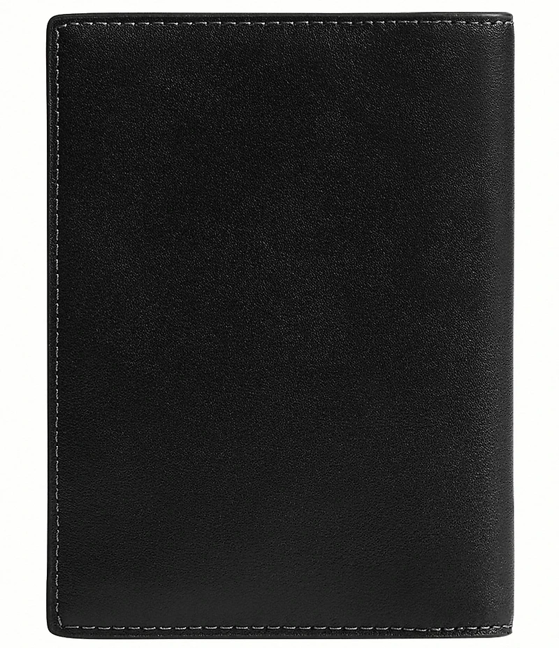 COACH Natural Grain Leather Passport Case