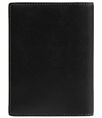 COACH Natural Grain Leather Passport Case