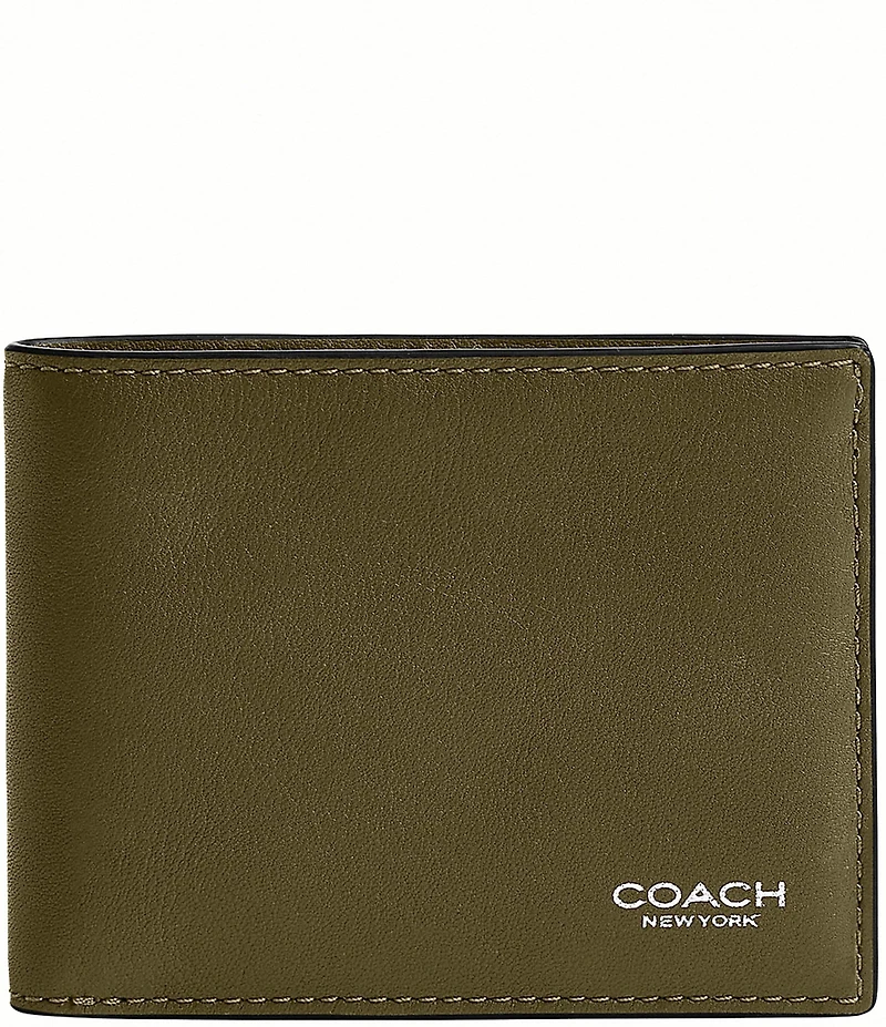 COACH Natural Slim Billfold Wallet