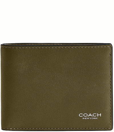 COACH Natural Slim Billfold Wallet