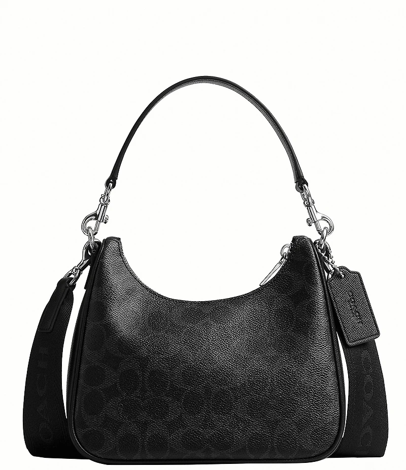 COACH Nolan Signature Canvas Hobo Bag