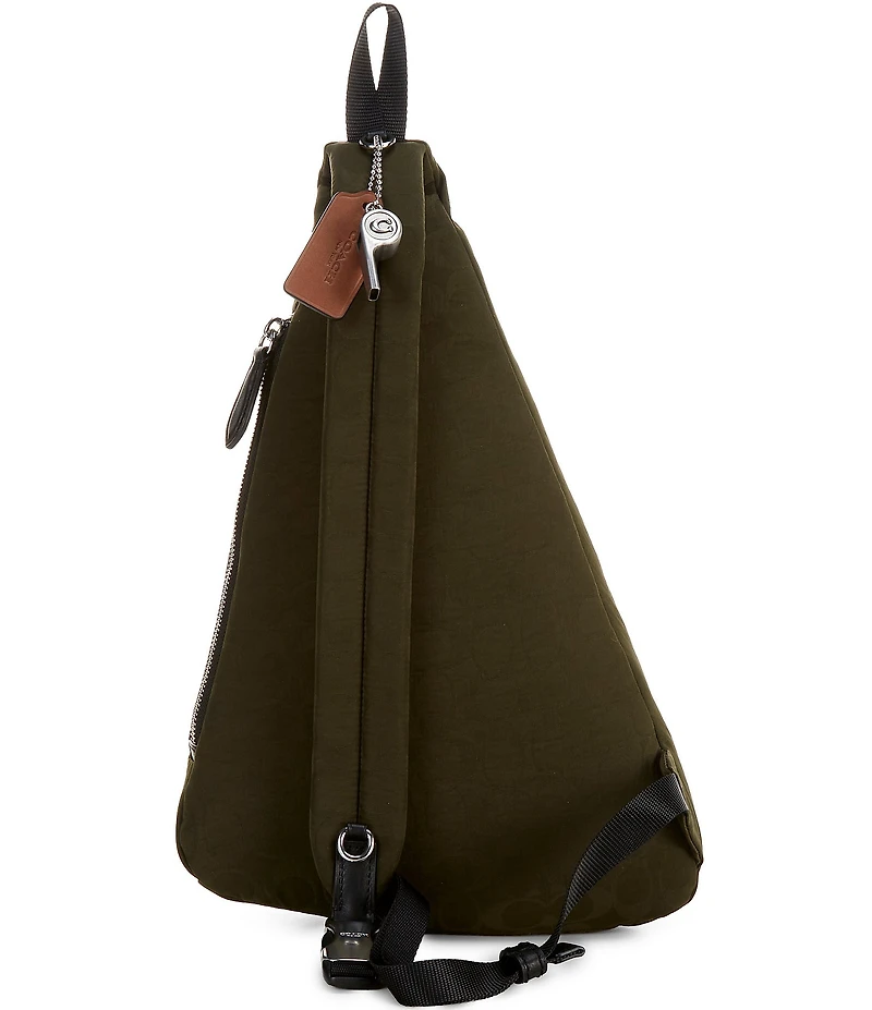 COACH Nylon Lachlan Signature Sling Bag