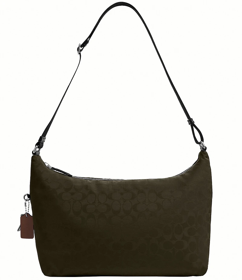 COACH Leo Signature Nylon Crossbody Bag