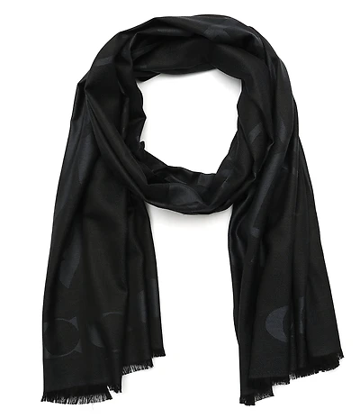 COACH Oversized Horse And Carriage Oversized Scarf Wrap