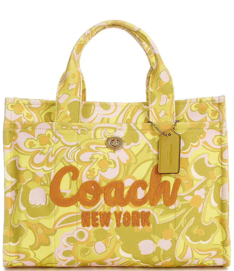 COACH Paisley Cargo Tote Bag