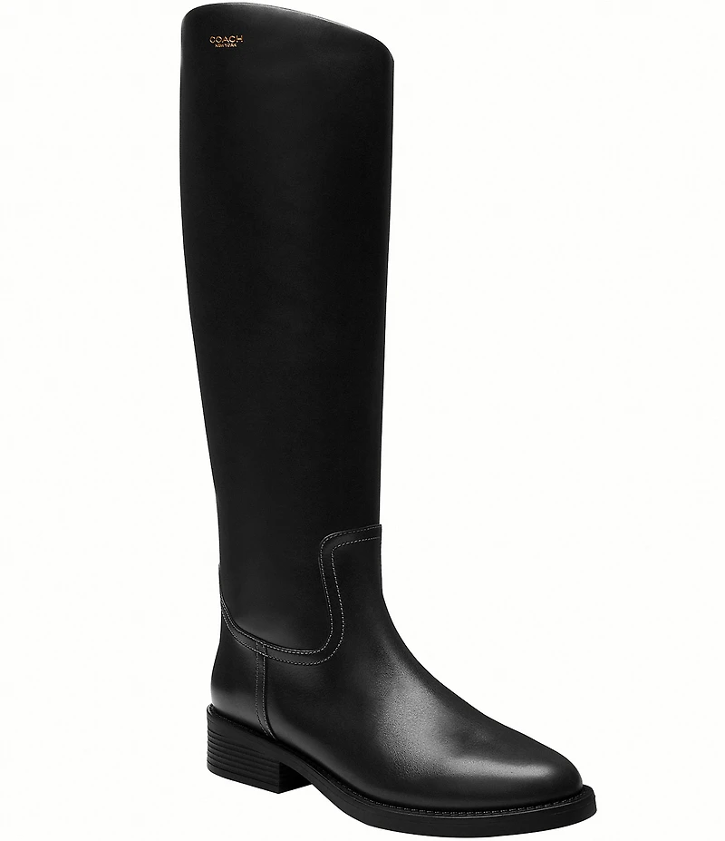 COACH Park Leather Tall Boots