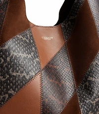 COACH Patchwork Brooklyn 39 Slouchy Tote Bag