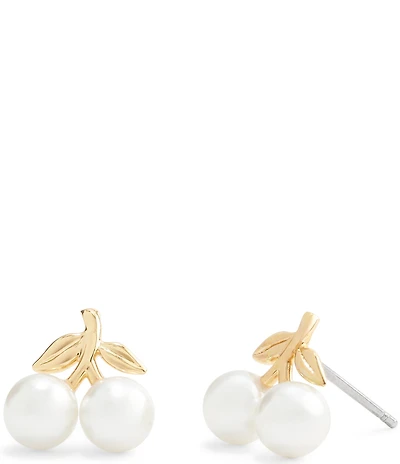 COACH Pearl Cherry Stud Earrings