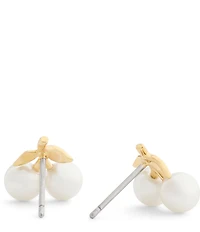 COACH Pearl Cherry Stud Earrings
