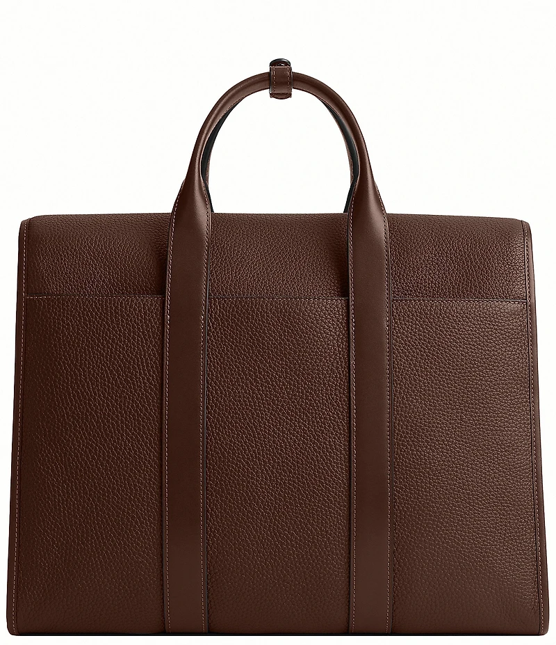COACH Pebble Leather Gotham Portfolio Briefcase