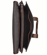 COACH Pebble Leather Gotham Portfolio Briefcase