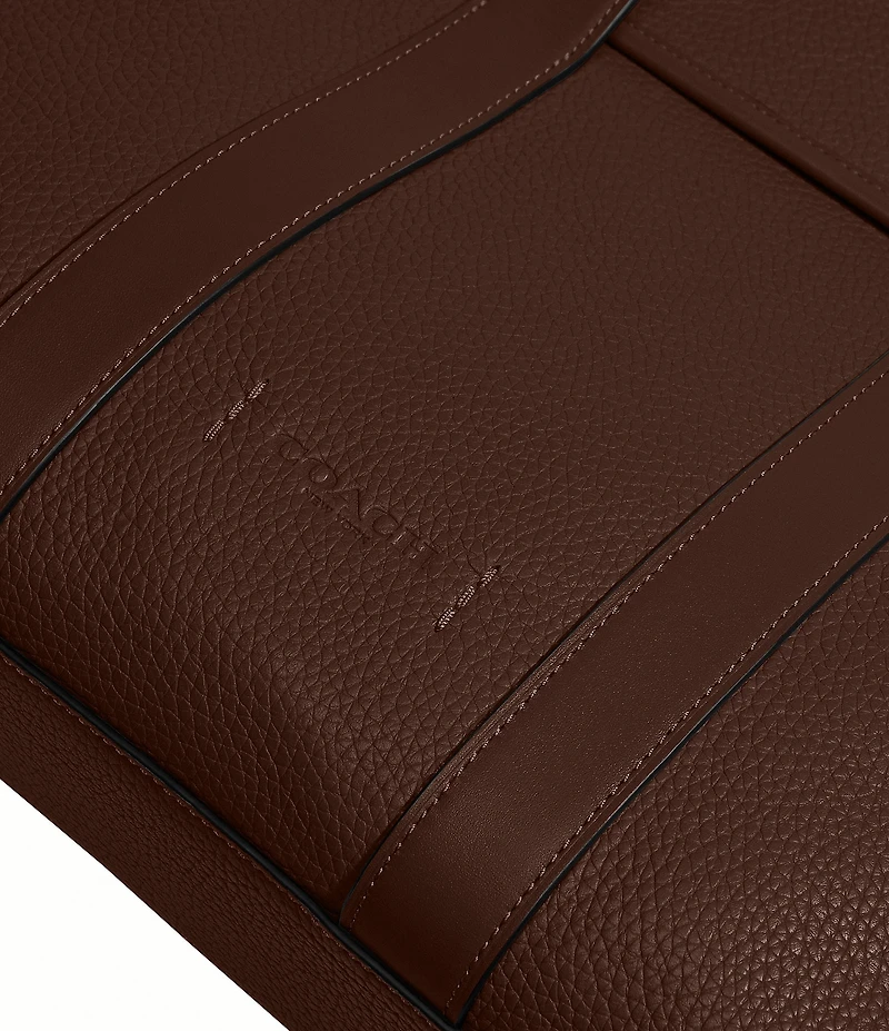 COACH Pebble Leather Gotham Portfolio Briefcase