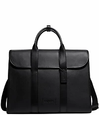COACH Pebble Leather Gotham Portfolio Briefcase