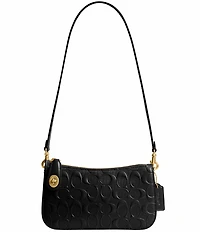 COACH Penn Signature Leather Shoulder Bag
