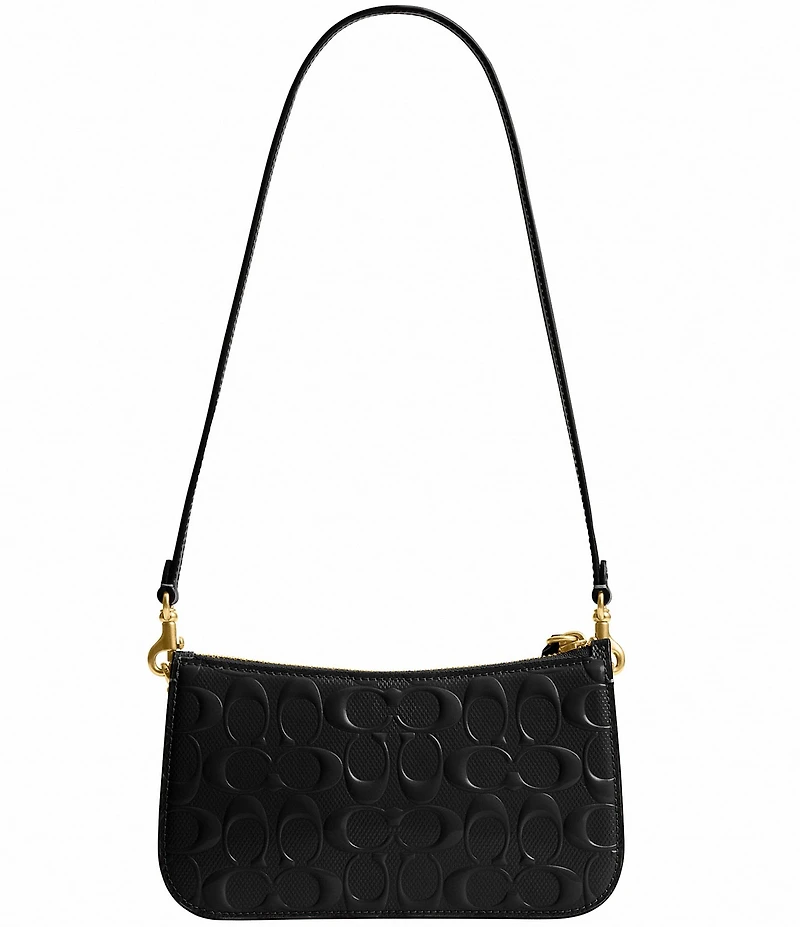COACH Penn Signature Leather Shoulder Bag