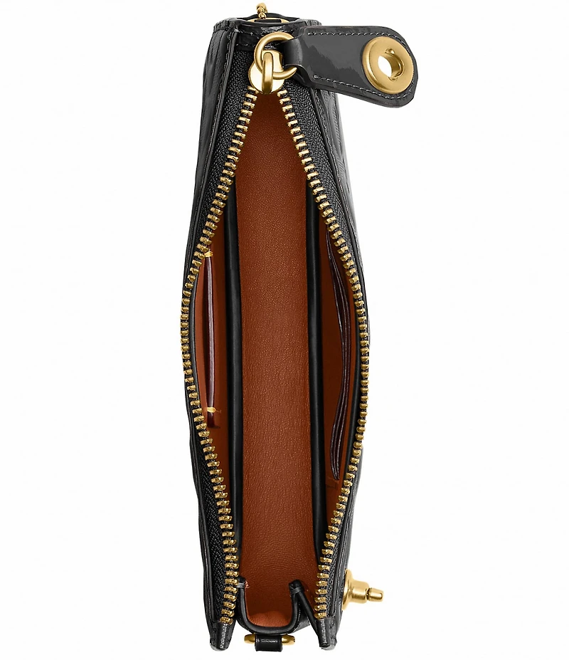 COACH Penn Signature Leather Shoulder Bag