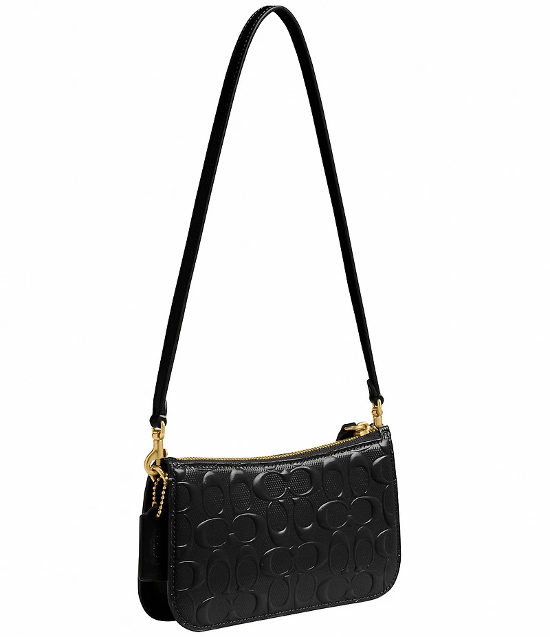COACH Penn Signature Leather Shoulder Bag