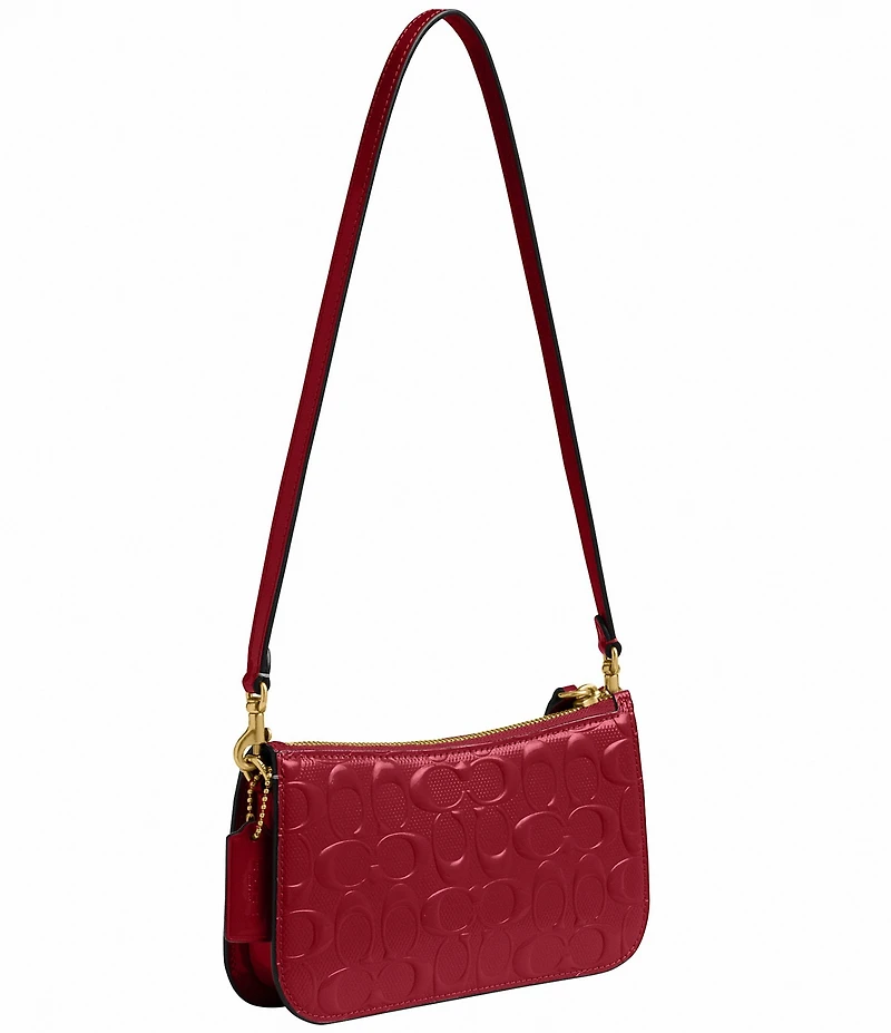 COACH Penn Signature Leather Shoulder Bag