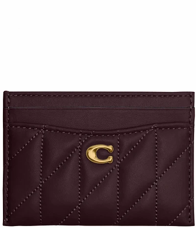 COACH Pillow Quilted Card Case