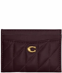 COACH Pillow Quilted Card Case
