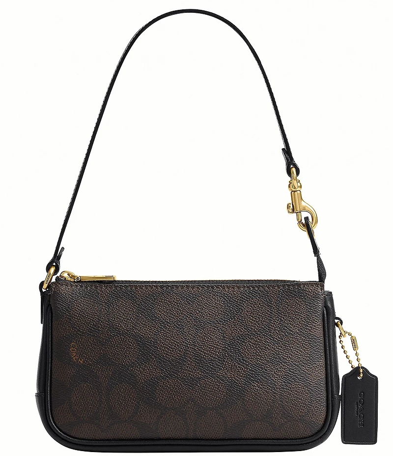 Coach Plaza Bag 18 In Signature UpcraftedLeather Shoulder Bag