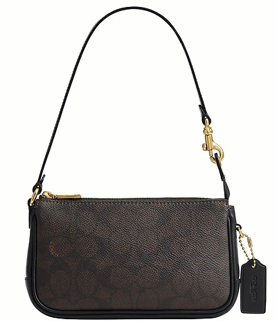 Coach Plaza Bag 18 In Signature UpcraftedLeather Shoulder Bag