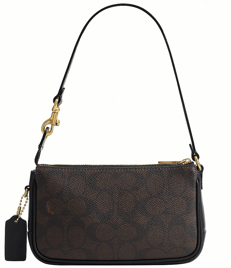 Coach Plaza Bag 18 In Signature UpcraftedLeather Shoulder Bag