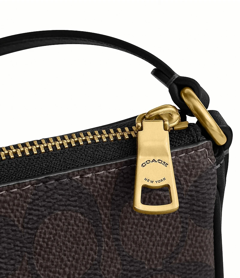 Coach Plaza Bag 18 In Signature UpcraftedLeather Shoulder Bag
