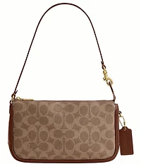 COACH Plaza Bag 22 Signature UpcraftedLeather Shoulder Bag