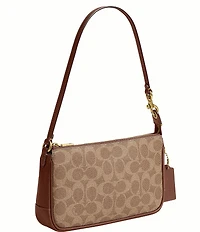 COACH Plaza Bag 22 Signature UpcraftedLeather Shoulder Bag