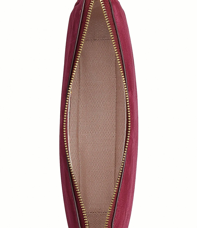 COACH Plaza Suede Shoulder Bag