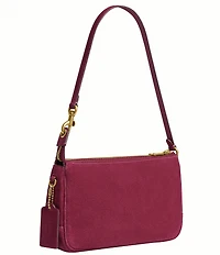 COACH Plaza Suede Shoulder Bag