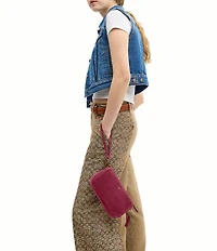 COACH Plaza Suede Shoulder Bag