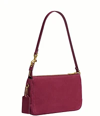 COACH Plaza Suede Shoulder Bag
