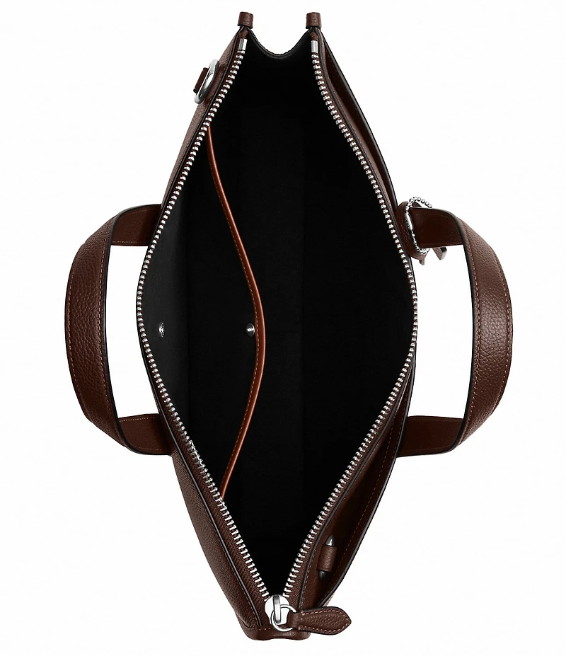 COACH Polished Pebble Isaac Workbag