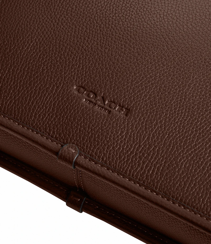 COACH Polished Pebble Isaac Workbag