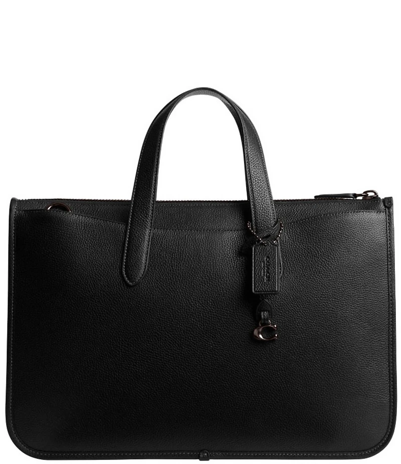 COACH Polished Pebble Isaac Workbag