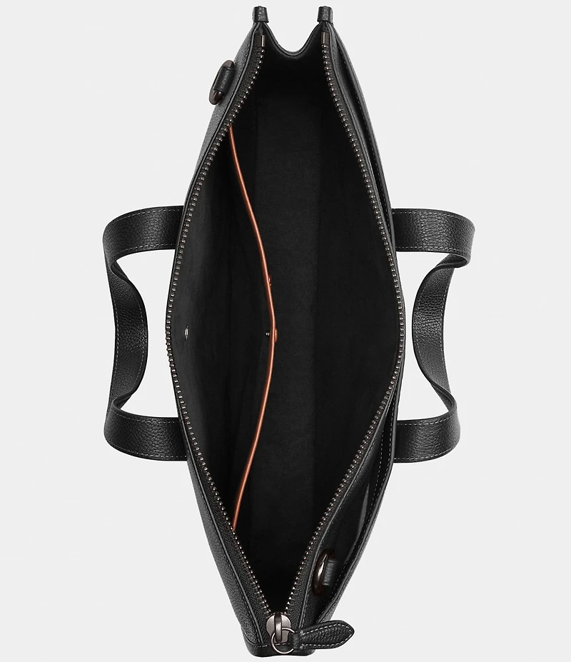 COACH Polished Pebble Isaac Workbag