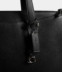 COACH Polished Pebble Isaac Workbag