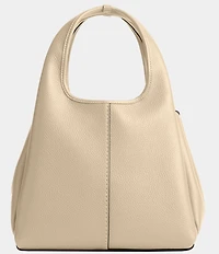 COACH Polished Pebble Leather Lana Gold Tone Shoulder Bag 23